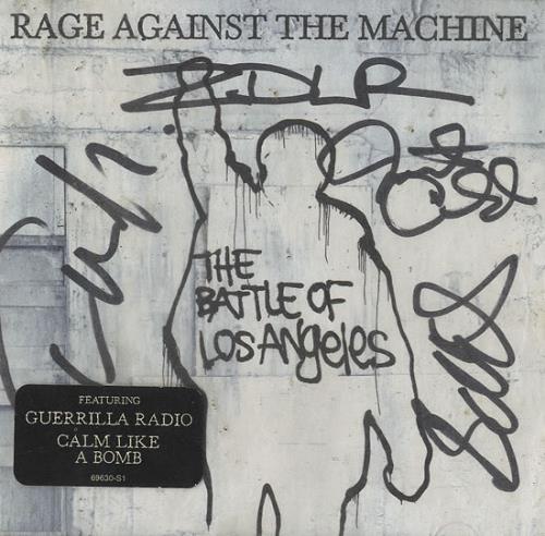 Rage Against The Machine The Battle Of Los Angeles - AUTOGRAPHED